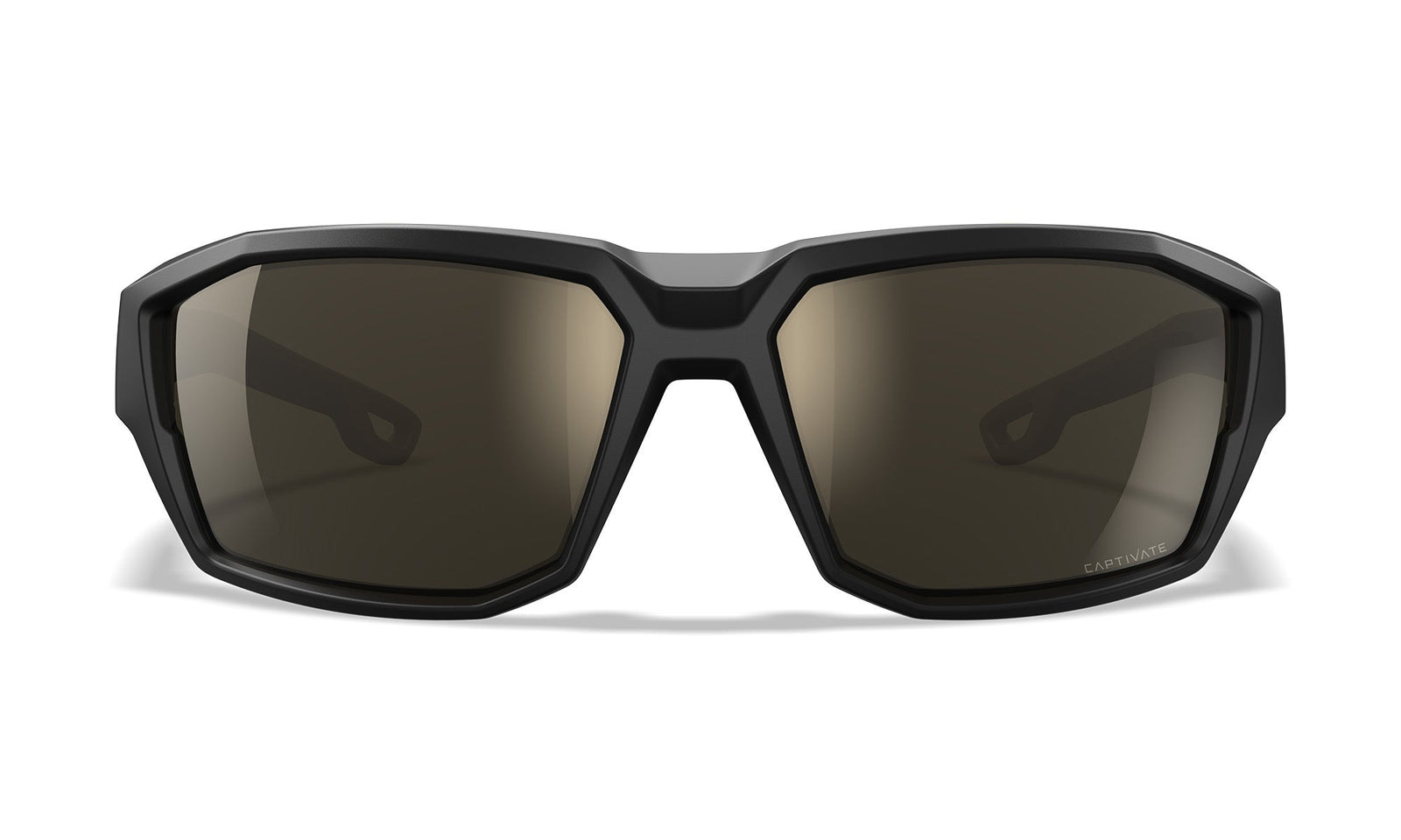 Lunettes balistiques Wiley X WX Alpine MIL-PRF-32432A verres polarisés Captivate noir et beige
