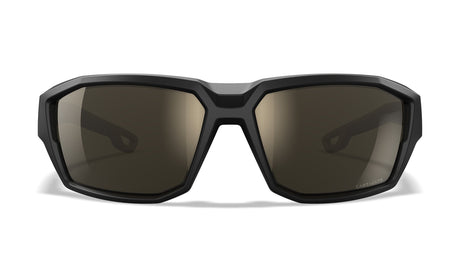 Lunettes balistiques Wiley X WX Alpine MIL-PRF-32432A verres polarisés Captivate noir et beige
