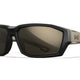 Lunettes balistiques Wiley X WX Alpine MIL-PRF-32432A verres polarisés Captivate noir et beige