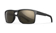 Lunettes de protection Wiley X WX Apex ANSI Z87.1 verres polarisés Captivate miroir noir mat