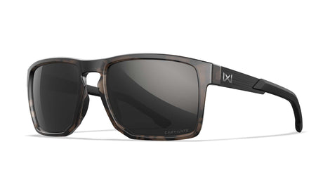 Lunettes de protection Wiley X WX Apex ANSI Z87.1 verres polarisés Captivate miroir marron