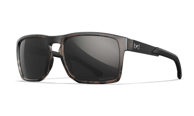 Lunettes de protection Wiley X WX Apex ANSI Z87.1 verres polarisés Captivate miroir marron