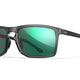Lunettes de protection Wiley X WX Axe ANSI Z87.1 verres polarisés Captivate miroir gris translucide