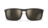 Lunettes de protection Wiley X WX Axe ANSI Z87.1 verres polarisés Captivate noir mat