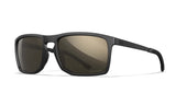 Lunettes de protection Wiley X WX Axe ANSI Z87.1 verres polarisés Captivate noir mat
