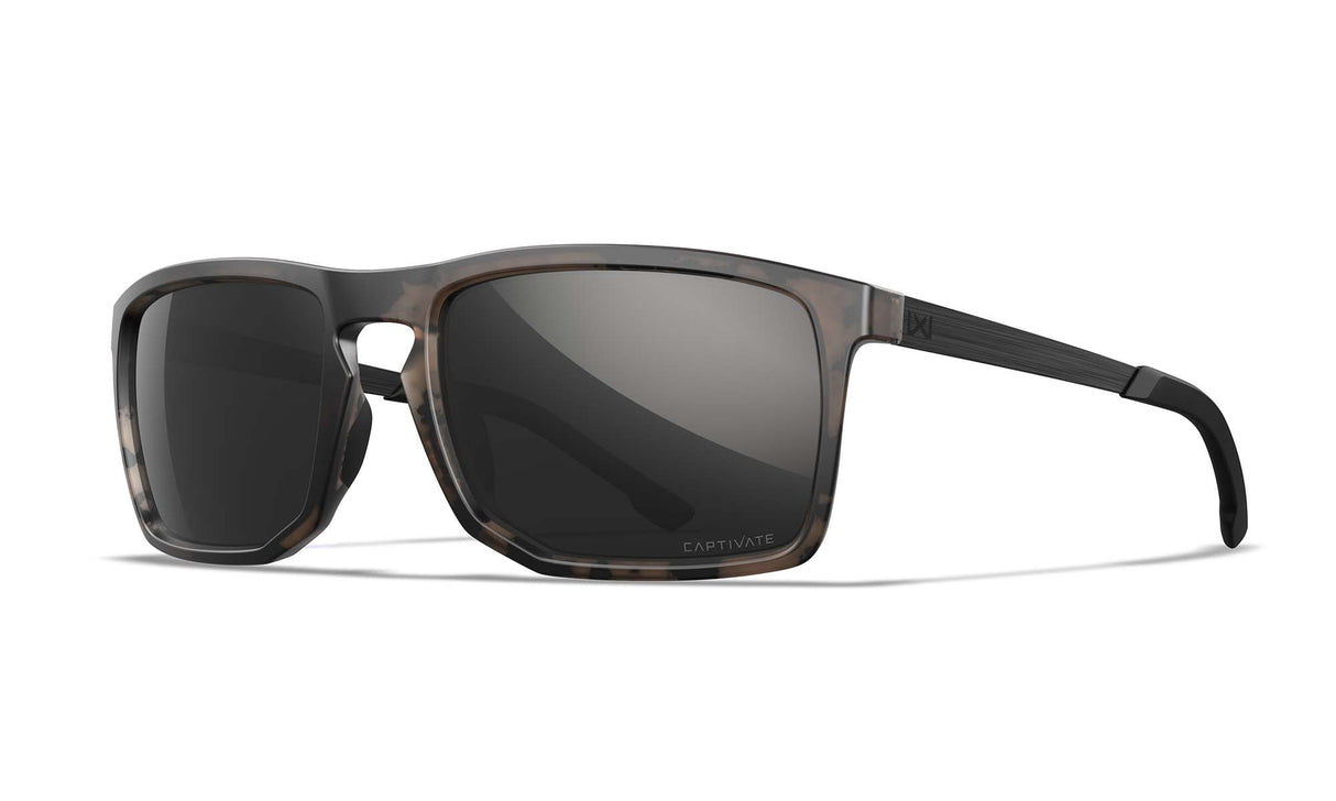 Lunettes de protection Wiley X WX Axe ANSI Z87.1 verres polarisés Captivate miroir marron