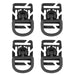 Accessoire MOLLE D-RING Bulldog Tactical - Noir - Lot de 4 - Welkit.com - 3662950077838 - 10