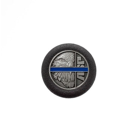 Accessoire bâton Logo Cap Blue Line ASP embout de remplacement pour Friction Loc