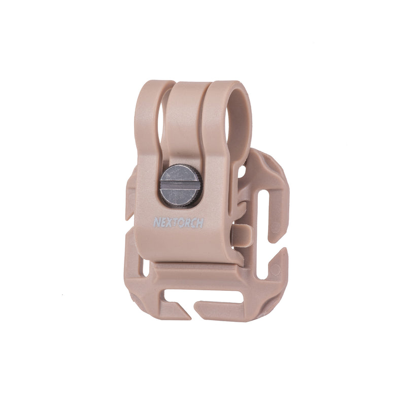 Accessoire de casque Nextorch Fixation GLO-TOOB pour casque tactique et passants MOLLE