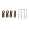 Accessoire de survie A10 Equipment Kit de fixation bâche EXPÉDITION 10 pièces