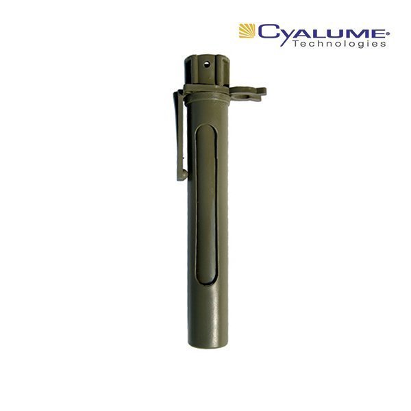 Accessoire lampe Cyalume Combat Light Shield étui à fenêtre rotative 15 cm