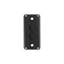 Adaptateur M-LOK queue d'aronde RRS/ARCA Magpul 2 fentes en aluminium 8 cm