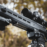 Adaptateur M-LOK queue d'aronde RRS/ARCA Magpul 4 fentes en aluminium 19,68 cm