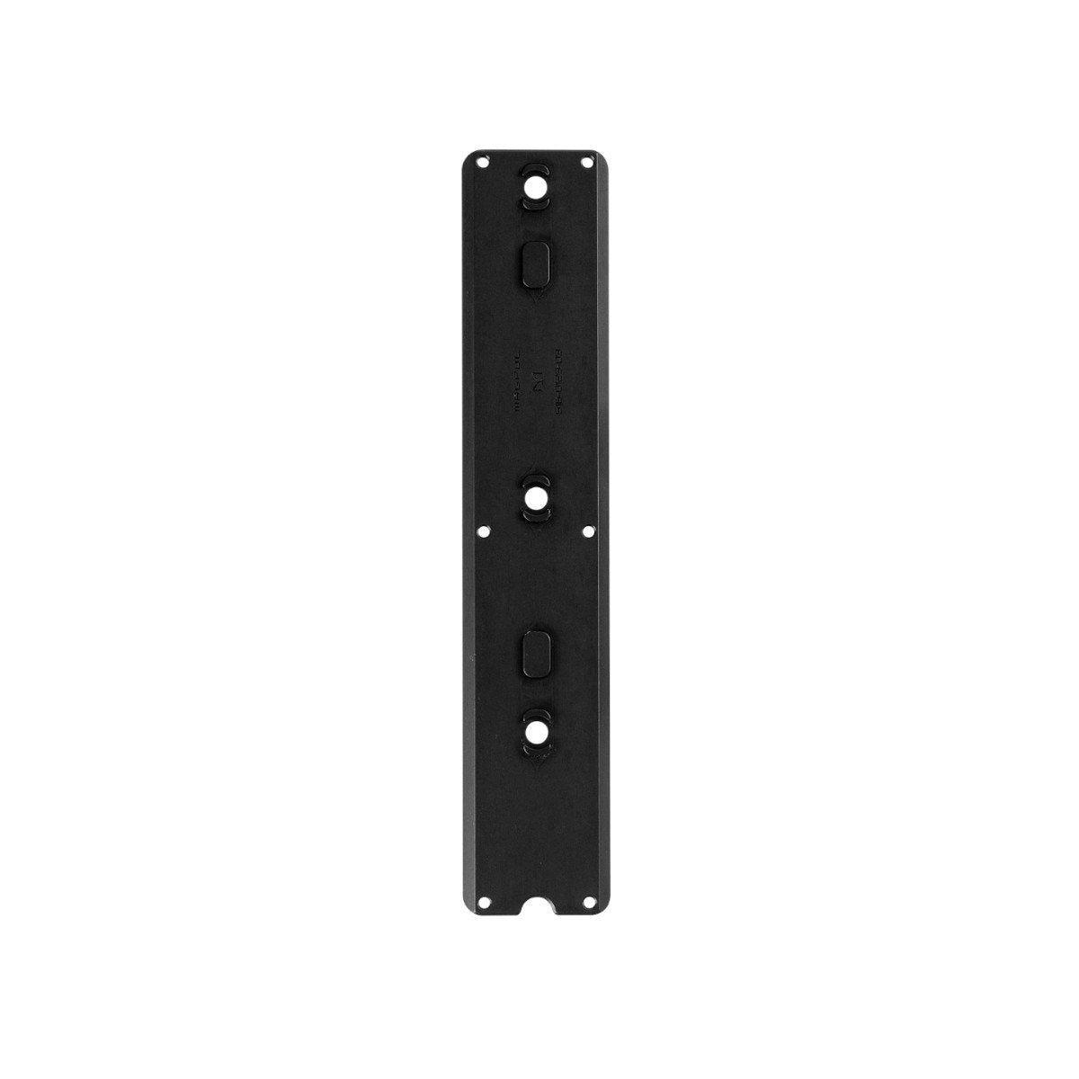 Adaptateur M-LOK queue d'aronde RRS/ARCA Magpul 4 fentes en aluminium 19,68 cm