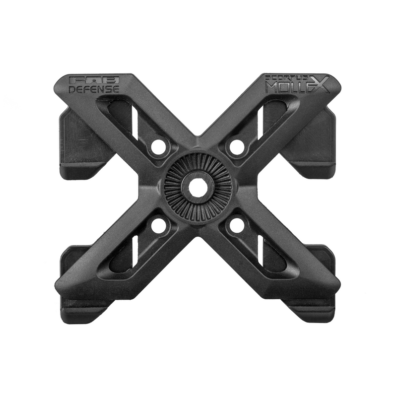 Adaptateur MOLLE FAB Defense MolleX pour holsters et porte-chargeurs Scorpus
