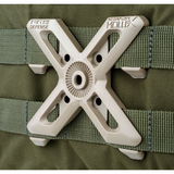 Adaptateur MOLLE FAB Defense MolleX pour holsters et porte-chargeurs Scorpus