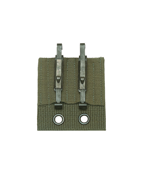 Adaptateur de ceinturon Mil-Tec en polyester pour poches type Bundeswehr sur LC2