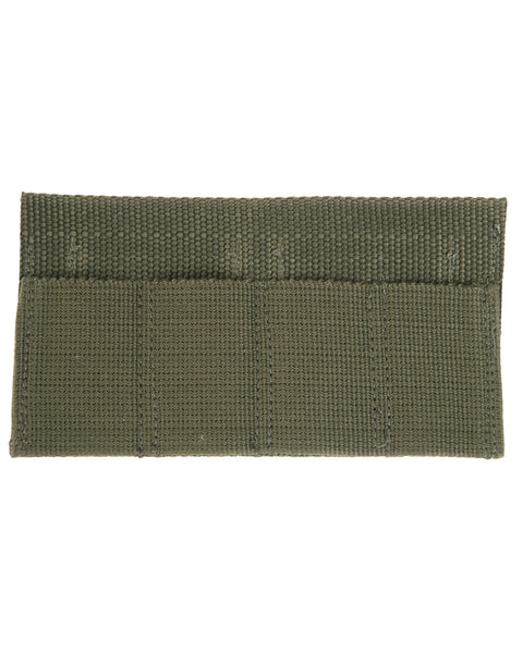 Adaptateur double Mil-Tec en polyester pour équipement Bundeswehr sur sangles MOLLE
