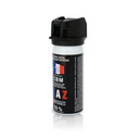 Aérosol de défense CBM gaz lacrymogène CS + Capot Clapet 50 ml — fabrication française