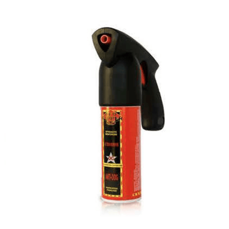 Aérosol de défense CBM gaz lacrymogène au poivre OC + Poignée Prodesign 300 ml — fabrication française