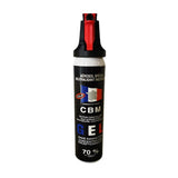 Aérosol de défense CBM gel lacrymogène CS + Capot Accusol 75 ml — fabrication française