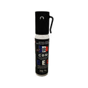 Aérosol de défense CBM gel lacrymogène CS + Capot Standard 25 ml — fabrication française