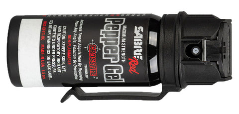 Aérosol lacrymogène Sabre Red MK-3 Crossfire 45 ml jet filaire 1,33 % MC