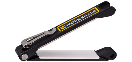 Affûteur de terrain pliant Work Sharp diamant 400 et céramique guides 20 et 25°