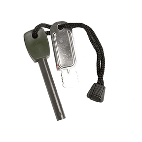 Allume-feu Mil-Tec Firesteel Large avec grattoir et cordelette