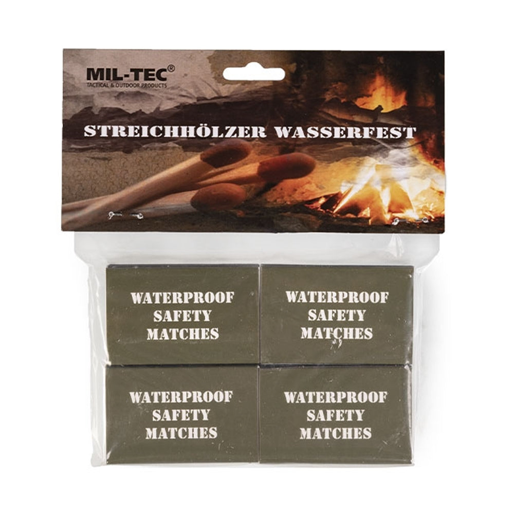 Allumettes étanches Mil-Tec (lot de 4 boîtes)