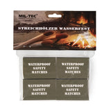 Allumettes étanches Mil-Tec (lot de 4 boîtes)