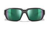 Lunettes balistiques Wiley X WX Alpine MIL-PRF-32432A verres polarisés Captivate noir translucide