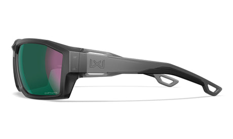 Lunettes balistiques Wiley X WX Alpine MIL-PRF-32432A verres polarisés Captivate noir translucide