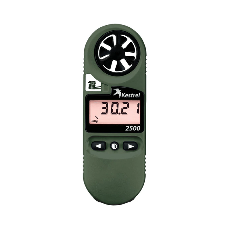 Anémomètre Kestrel 2500NV altimètre et thermomètre avec rétroéclairage vision nocturne
