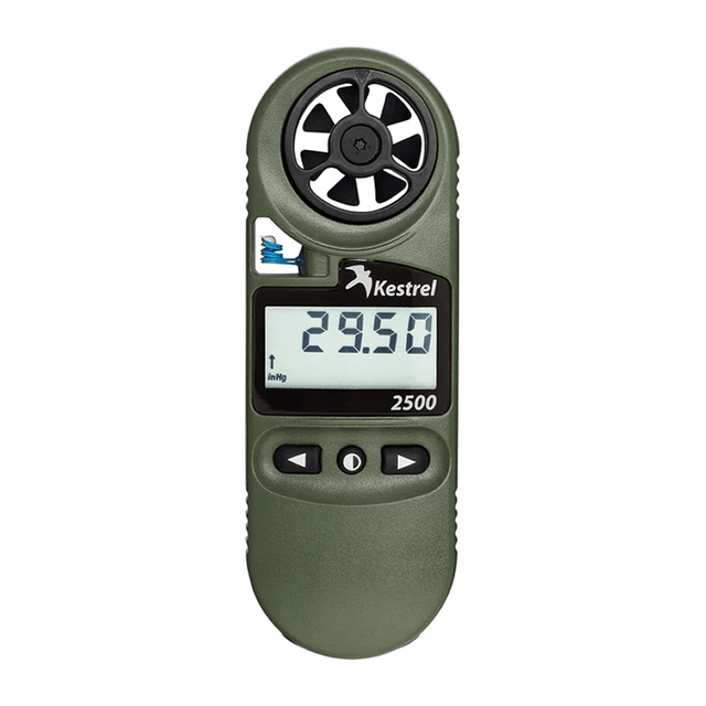 Anémomètre Kestrel 2500NV altimètre et thermomètre avec rétroéclairage vision nocturne