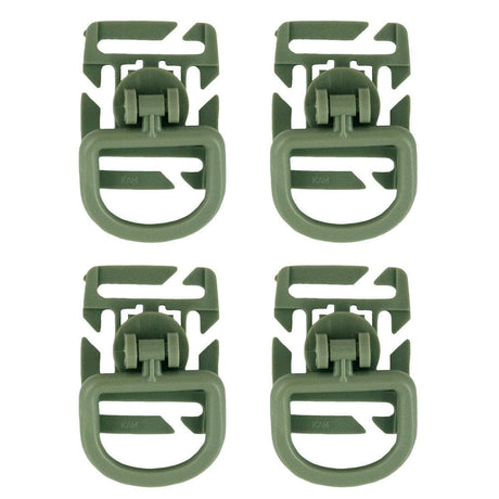 Accessoire MOLLE D - RING Bulldog Tactical - Vert olive - Welkit.com