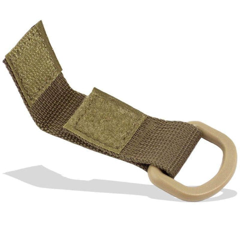 Anneau MOLLE D-Ring + Velcro  Bulldog Tactical Gear