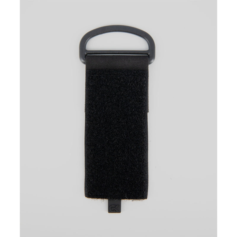 Anneau en D GK Professional sur platine auto-agrippante 5 x 14 cm, 20 grammes