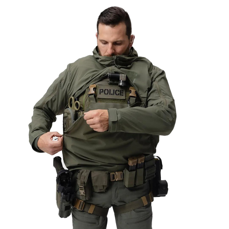 Anorak Tomahawk Overlayer coupe-vent en nylon 20D extensible 210 g pliable compact