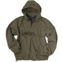 Anorak coupe-vent Mil-Tec Combat Summer en polyester microfibre avec capuche à cordon et grande poche kangourou