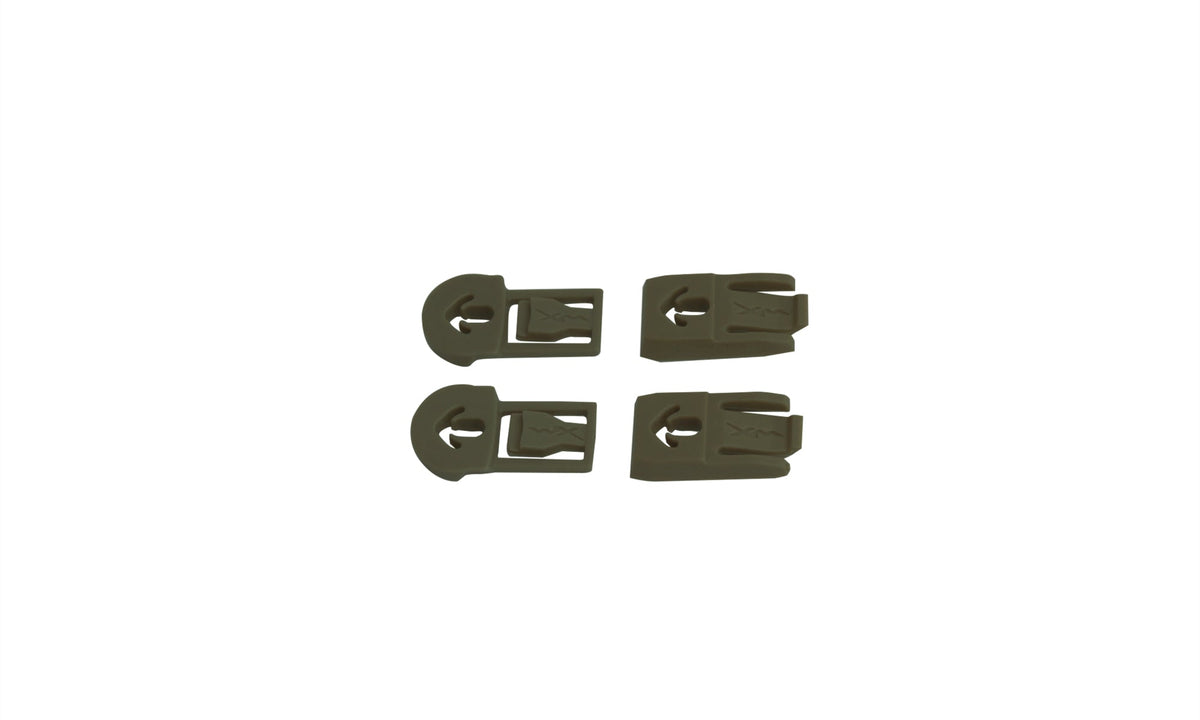 Clip et barrette de rechange Wiley X pour fixation de masque WX Lynx sur rails ARC