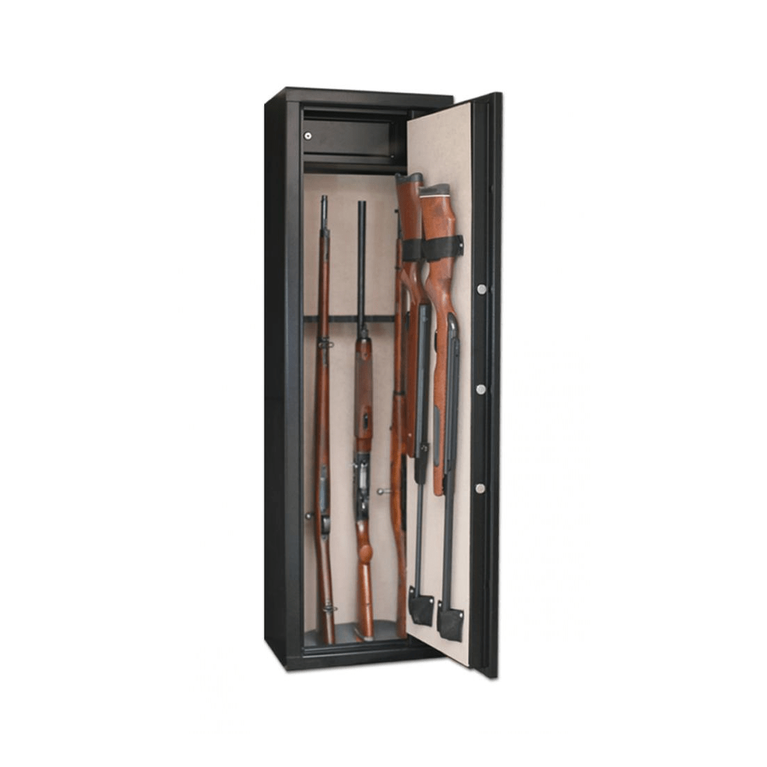 Armoire à fusils Infac Classic 8 avec lunette + 2 dans la porte