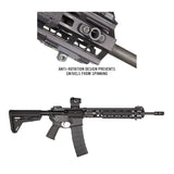 Attache de bretelle QD Magpul M-LOK en aluminium anodisé anti-rotation 14 g