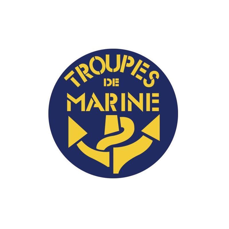 Autocollant TROUPES DE MARINE Patrol Equipement - Autre - Welkit.com