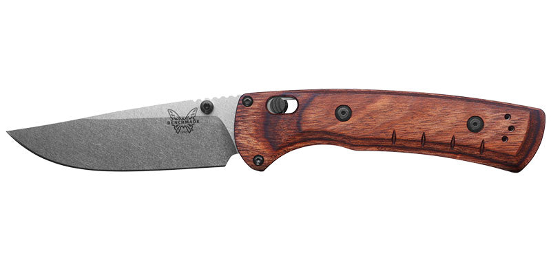 Couteau pliant Benchmade SlipRidge Wood 15090 acier MagnaCut lame 89 mm