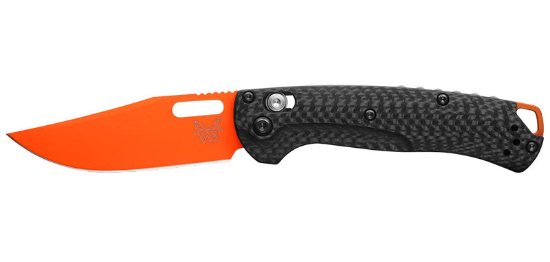 Couteau pliant Benchmade Mini Taggedout CPM Magnacut 15533 acier CPM Magnacut lame 77 mm