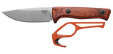 Couteau à lame fixe Benchmade SlipRidge Fixed Combo Wood 15650 acier MagnaCut lame 94 mm