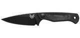 Couteau à lame fixe Benchmade Dacian 203 acier CPM MagnaCut lame 90 mm