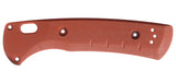 Plaquettes de manche Benchmade 15090 SlipRidge en G10 texturé Rust Orange épaisseur 14 mm