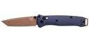 Couteau pliant Benchmade Bailout Crater Blue 537 acier CPM M4 lame 86 mm
